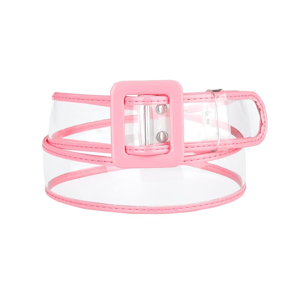 4947 Womens Clear Waist Belts, Plus Size Skinny Belt Waistband For Jeans